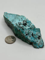 Load image into Gallery viewer, Druzy Quartz on chrysocolla some malachite DRC Montecasino South Africa
