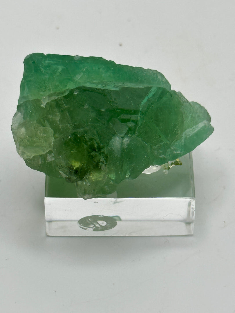 Emerald Fluorite + Jordanite PERU Mine Atacocha