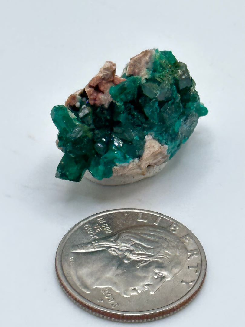 Dioptase Sanda mine pool region Republic of Congo