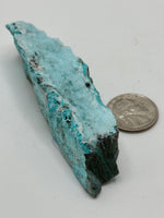 Load image into Gallery viewer, Druzy Quartz on chrysocolla some malachite DRC Montecasino South Africa
